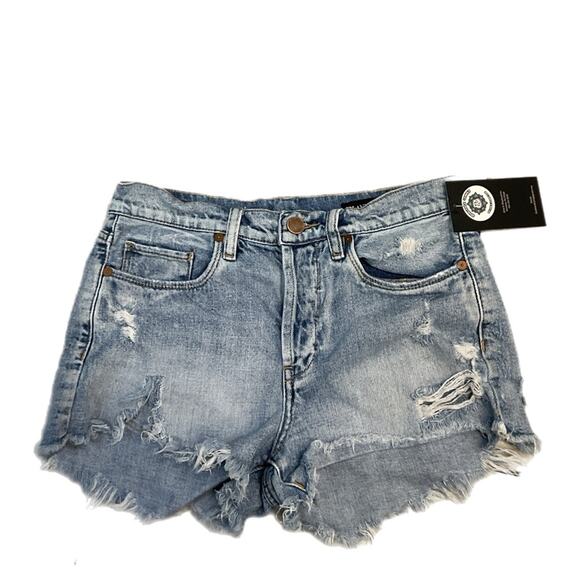 Blank NYC Denim Mini Shorts - Picture 1 of 4
